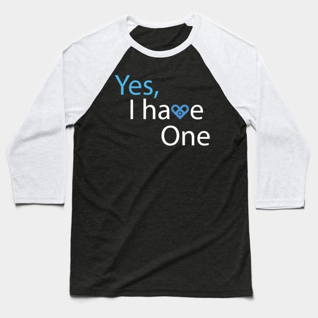 Yes, I have one (fansly, white text) Baseball T-Shirt by Red at Night Designs 